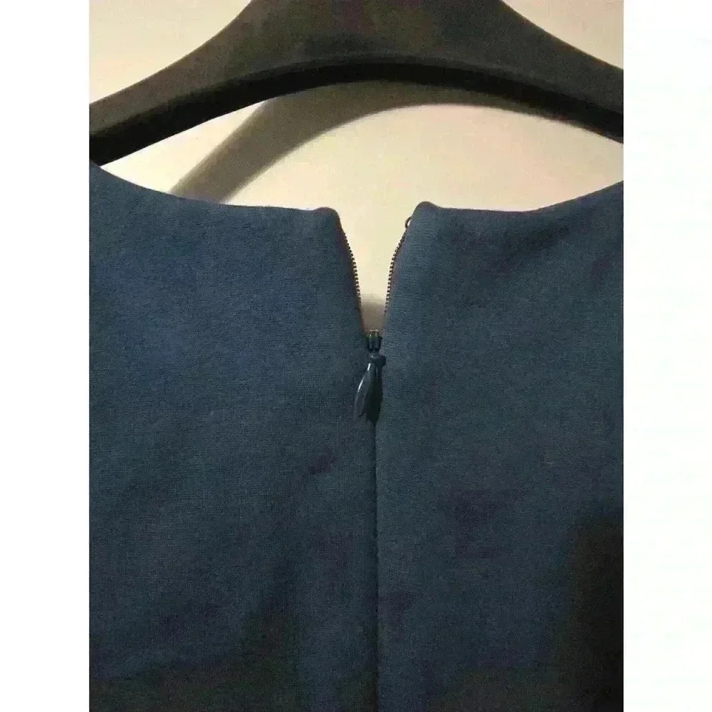 Women's Banana Republic Blue Dress Size 14 - Picture 4 of 6